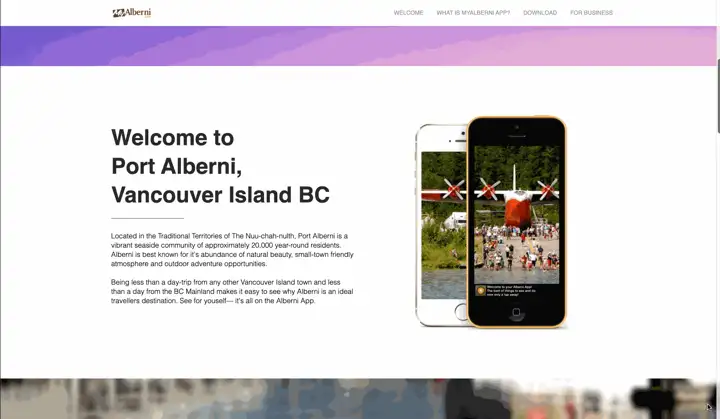 App and website design preview