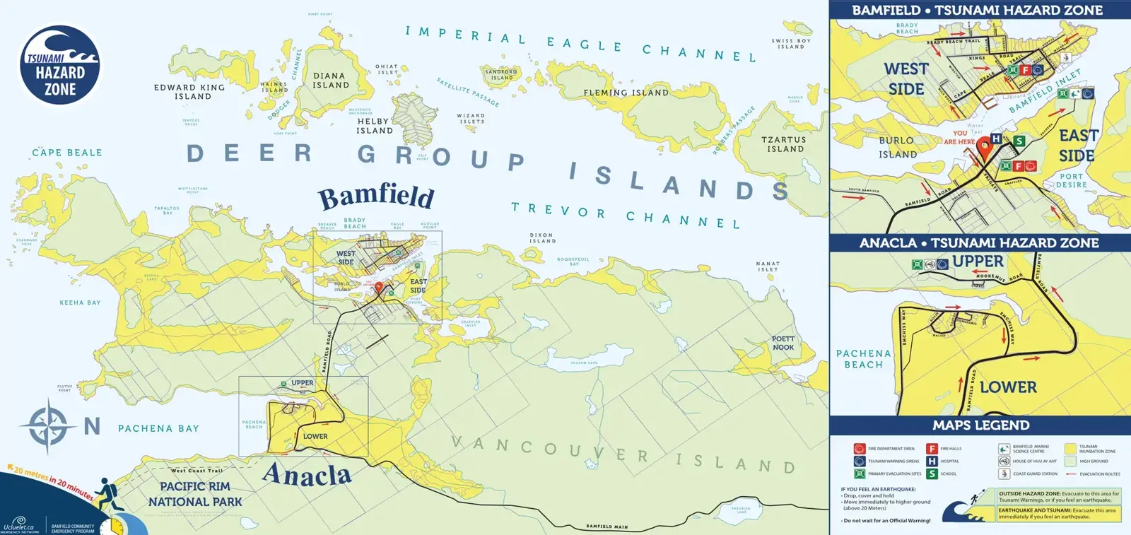 Bamfield map