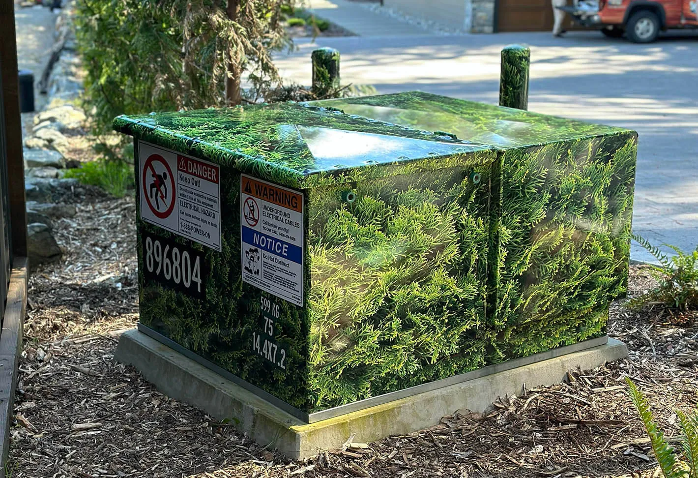 BC Hydro box graphics