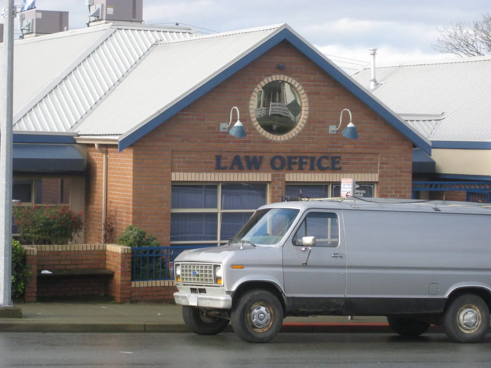 Law office storefront