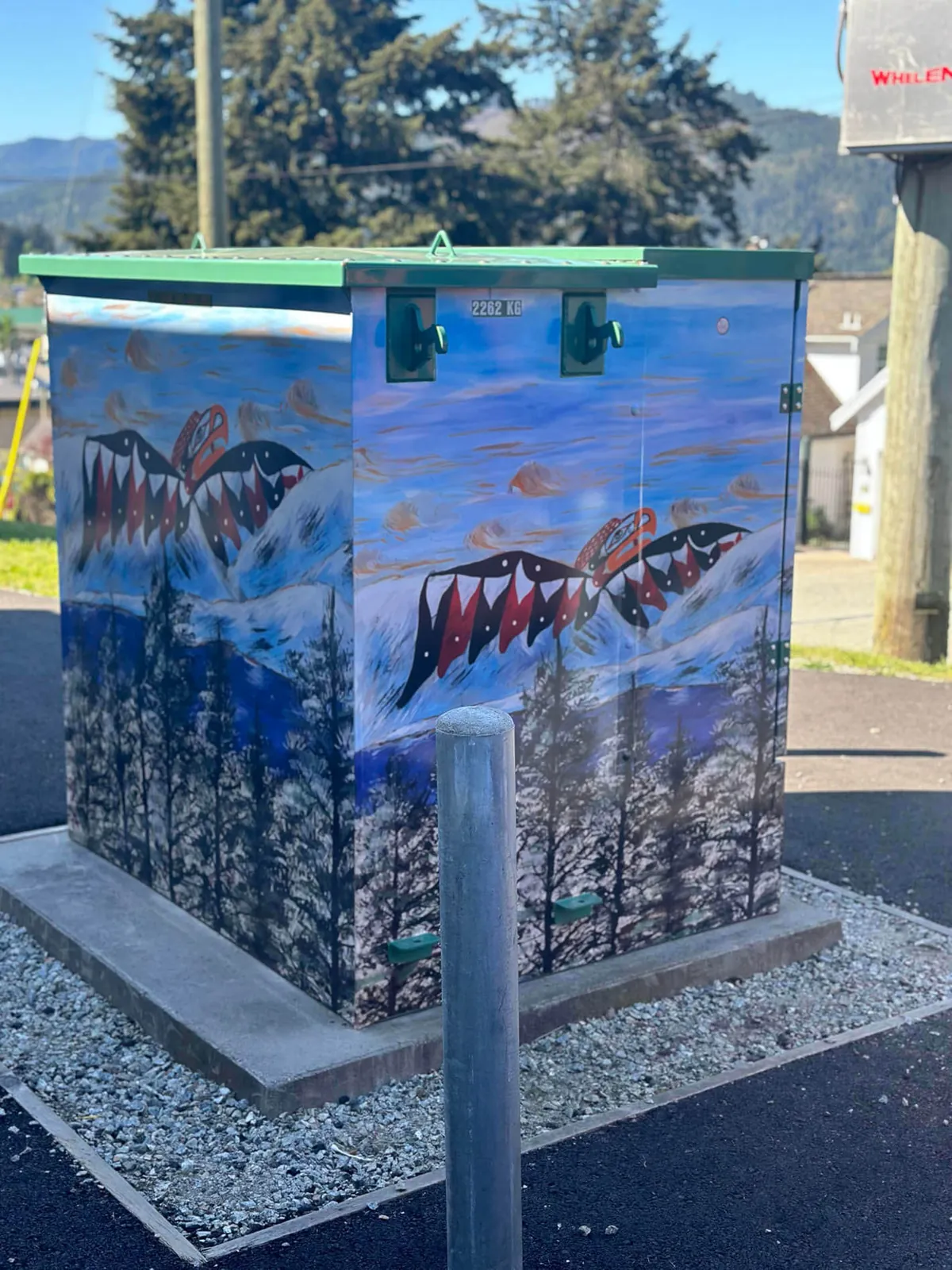 Utility box wrap