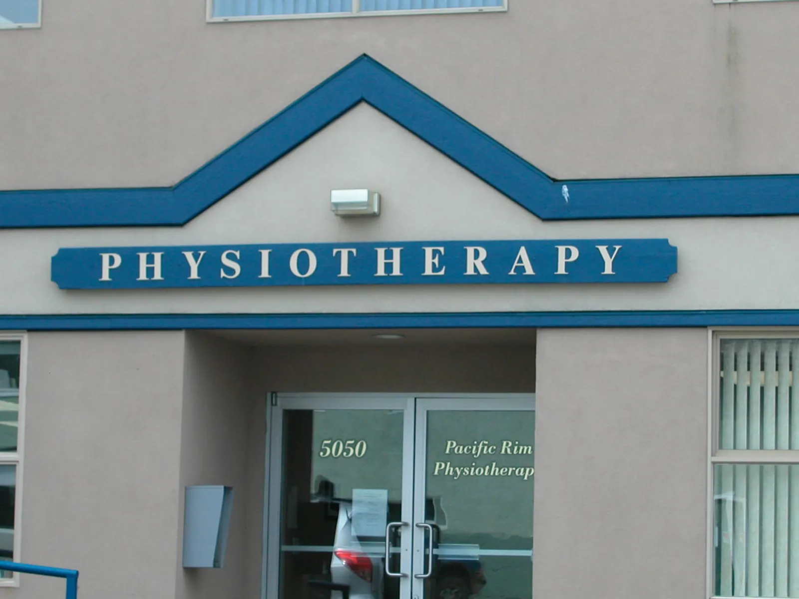 Physiotherapy storefront