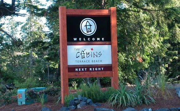 Metal composite sign