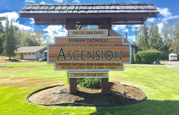 Ascension Church, Parksville B.C.