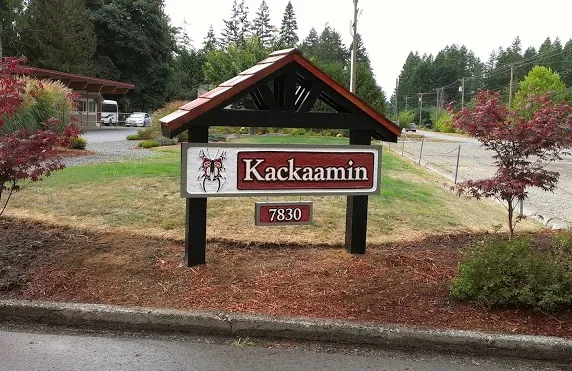 Kackaamin Sign, Port Alberni B.C.