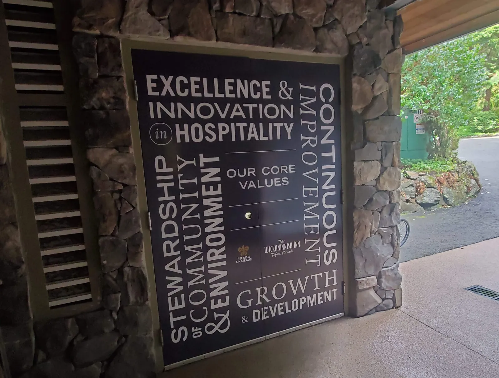 Wickaninnish Inn - Door Graphics